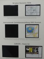 BRD Bund 2002-2003 gestempelt besammelt im Post Vordruck #LZ617