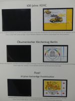 BRD Bund 2002-2003 gestempelt besammelt im Post Vordruck #LZ617