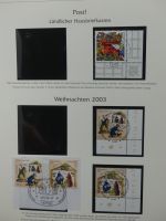 BRD Bund 2002-2003 gestempelt besammelt im Post Vordruck #LZ617