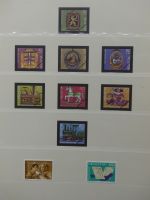Schweiz sauberer Lindner Vordruck 1982-1988 im Lindner Binder #LZ624
