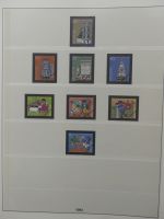 Schweiz sauberer Lindner Vordruck 1982-1988 im Lindner Binder #LZ624