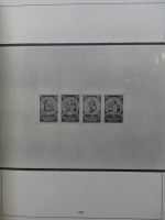 Deutsches Reich und Gebiete mit mittleren Werten im Safe Vordruck #LZ631