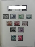 Deutsches Reich und Gebiete mit mittleren Werten im Safe Vordruck #LZ631
