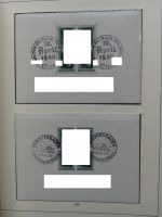 Deutsches Reich und Gebiete mit mittleren Werten im Safe Vordruck #LZ631