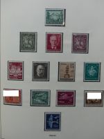 Deutsches Reich und Gebiete mit mittleren Werten im Safe Vordruck #LZ631