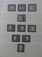 BRD Bund bis auf Posthorn ** und gestempelt komplet im Lindner Vordruck #LZ641