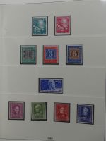 BRD Bund bis auf Posthorn ** und gestempelt komplet im Lindner Vordruck #LZ641