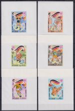 Ras al Khaima 649-654 postfrisch als Einzelblöcke weiß, Olympiade 1972 #NV973