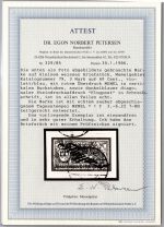 Memel 79 gestempelt mit Fotoattest Petersen BPP einwandfrei #NS958