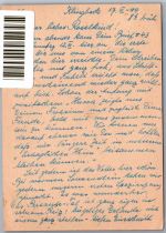 Landpoststempel Pommern als Ganzsache Klingbeck über Gramenz #NX908