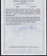 Deutsches Reich 66 I gestempelt Attest Jäschke BPP #OG913