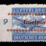 Inselpost 7 B postfrisch Attest Petry BPP #OG984