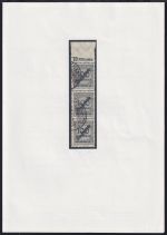 Deutsches Reich D 82 (3x) P OR postfrisch Attest Weinbuch #OF846