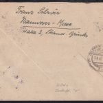 Alliierte Besetzung W Zd 1 u.a. auf Brief Einschreiben #NY866