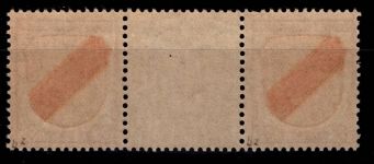 Französische Zone Allgemeine Ausgabe 4 bz ZW postfrisch Masch. Nr. 16 #PN448