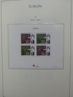 Europa Cept 1994-2002 postfrisch besammelt im Leuchtturm Binder #LZ680