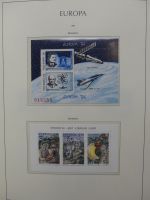 Europa Cept 1994-2002 postfrisch besammelt im Leuchtturm Binder #LZ680