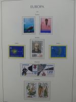 Europa Cept 1994-2002 postfrisch besammelt im Leuchtturm Binder #LZ680