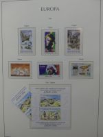 Europa Cept 1994-2002 postfrisch besammelt im Leuchtturm Binder #LZ680