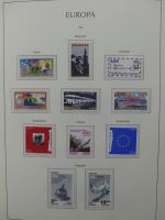 Europa Cept 1994-2002 postfrisch besammelt im Leuchtturm Binder #LZ680