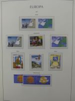 Europa Cept 1994-2002 postfrisch besammelt im Leuchtturm Binder #LZ680