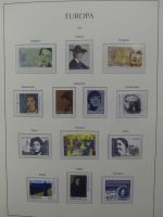 Europa Cept 1994-2002 postfrisch besammelt im Leuchtturm Binder #LZ680