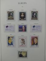 Europa Cept 1994-2002 postfrisch besammelt im Leuchtturm Binder #LZ680