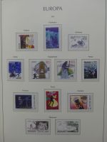 Europa Cept 1994-2002 postfrisch besammelt im Leuchtturm Binder #LZ680