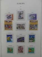 Europa Cept 1994-2002 postfrisch besammelt im Leuchtturm Binder #LZ680