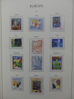 Europa Cept 1994-2002 postfrisch besammelt im Leuchtturm Binder #LZ680