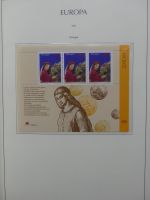 Europa Cept 1994-2002 postfrisch besammelt im Leuchtturm Binder #LZ680
