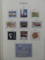 Europa Cept 1994-2002 postfrisch besammelt im Leuchtturm Binder #LZ680