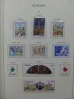 Europa Cept 1994-2002 postfrisch besammelt im Leuchtturm Binder #LZ680