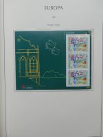 Europa Cept 1994-2002 postfrisch besammelt im Leuchtturm Binder #LZ680