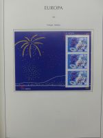 Europa Cept 1994-2002 postfrisch besammelt im Leuchtturm Binder #LZ680