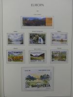 Europa Cept 1994-2002 postfrisch besammelt im Leuchtturm Binder #LZ680
