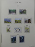 Europa Cept 1994-2002 postfrisch besammelt im Leuchtturm Binder #LZ680