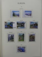 Europa Cept 1994-2002 postfrisch besammelt im Leuchtturm Binder #LZ680