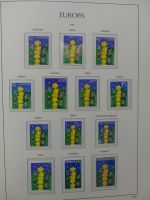 Europa Cept 1994-2002 postfrisch besammelt im Leuchtturm Binder #LZ680