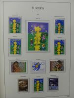 Europa Cept 1994-2002 postfrisch besammelt im Leuchtturm Binder #LZ680