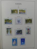 Europa Cept 1994-2002 postfrisch besammelt im Leuchtturm Binder #LZ680