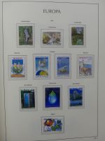 Europa Cept 1994-2002 postfrisch besammelt im Leuchtturm Binder #LZ680