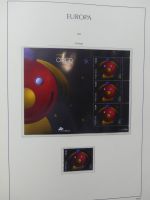 Europa Cept 1994-2002 postfrisch besammelt im Leuchtturm Binder #LZ680