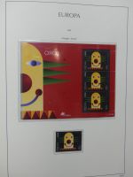 Europa Cept 1994-2002 postfrisch besammelt im Leuchtturm Binder #LZ680