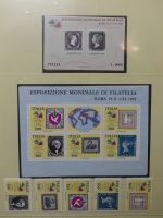 Belgien 1965-1987 ** teilbesammelt im Safe Vordruck #LZ690
