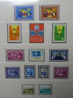 UNO 1952-1980 ** teilbesammelt im Lindner Binder #LZ693
