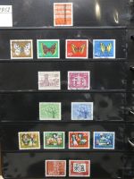 BRD Bund ab Anfängen sauber gestempelt besammelt im Binder #LZ710