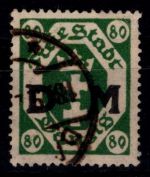 Danzig Portomarken 16 gestempelt Befund Soecknick BPP #OH580