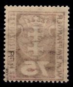 Danzig Portomarken 5 I postfrisch geprüft Bock BPP #OH916