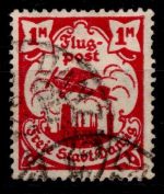 Danzig 68 b gestempelt geprüft Infla Berlin #OH965